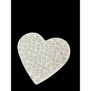 Martha Stewart Collection Marble Heart Shaped Love Cutting Board